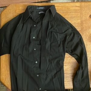 Black dress shirt